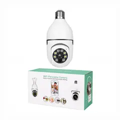 OEM - Foco Cámara Espía De Seguridad Interiores 360°
