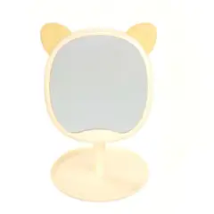 GENERICO - Espejo de Maquillaje Diseño Gatito con Luz LED