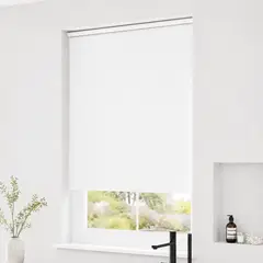 GENERICO - Cortina Roller Black Out 180 x 250 Blanco DHS DECO Premium 100% PVC