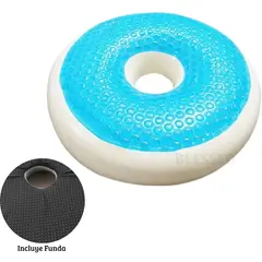 OEM - Cojín Asiento Ortopedico Viscoelastico con Gel