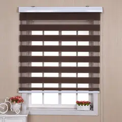 GENERICO - Roller Duo Delux 1.80 x 1.40 Chocolate DHS DECO