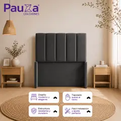 PAUZA - CABECERA PAUZA PREMIUM THERA 1.5 PLZ GRAFITO