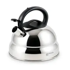 FACUSA - Tetera Facusa De 4.6lt Acero Inox Silbador Plateado