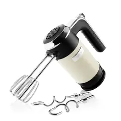 Westinghouse - Batidora de mano con base 350W Retro WH crema