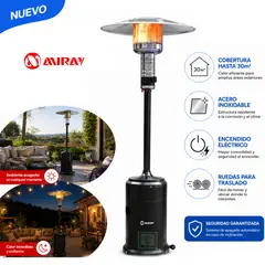 MIRAY - Estufa a Gas de Exterior Miray EGM-6TH 30m2