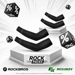 Rockbros - MANGAS ROCKBROS CON PROTECCION UV PACK DE 2 PIEZAS MODELOS XT9002 TALLA STANDAR