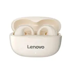 LENOVO - Audífonos Inalámbricos Tipo Clip Lenovo TC3403 Beige