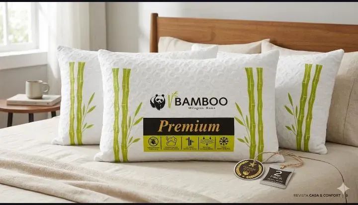 PACK DE ALMOHADAS GEMELAS PREMIUM 2 PLAZAS 45*65 CM