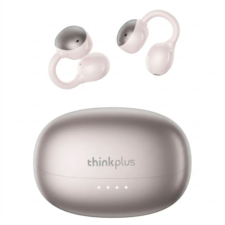 Audífonos Inalámbricos Lenovo LK6 Tipo Clip Bluetooth 5.4 Rosados