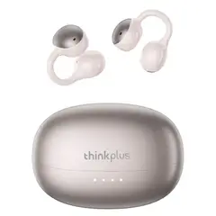 LENOVO - Audífonos Inalámbricos Lenovo LK6 Tipo Clip Bluetooth 5.4 Rosados