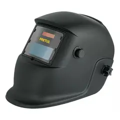 PRETUL - Careta electrónica para soldar sombra 9-13, negra