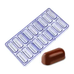 GENERICO - Molde de Policarbonato de 18 para Chocoteja Bombones