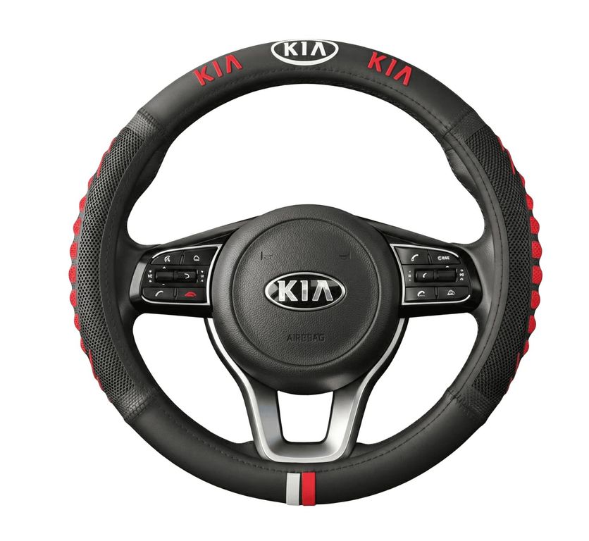 Funda De Volante KIA Transpirable Diseño Premiun Para Auto
