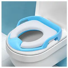 GENERICO - ADAPTADOR DE INODORO CLASICO INFANTIL CELESTE