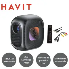 HAVIT - Proyector HAVIT PJ215 PRO 4K Android TV