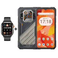CUBOT - Combo Cubot Smartphone KingKong X 5G 16GB RAM 256GB + Smartwatch U1 Negro.