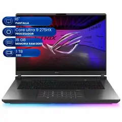 ASUS - Asus ROG Strix G16 G615LM-RV015W 16" WUXGA 165Hz Intel Core Ultra 9 275HX 16GB 1TB SSD