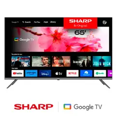 SHARP - Televisor 65 Sharp UHD 4K GL4060L Google tv