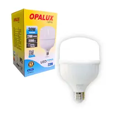 OPALUX - Foco LED de 30W Luz Blanca 7200K Base E27 OPALUX OP-30W7KLC