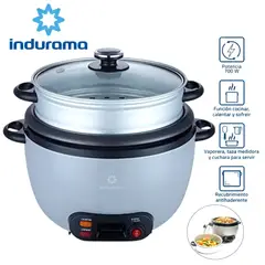 INDURAMA - Olla arrocera Indurama 1.8LT OAI-GR18 Gris