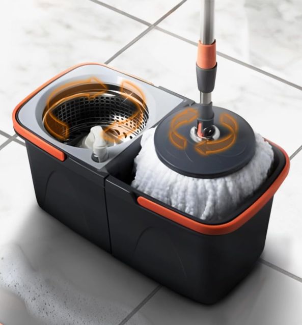Balde Trapeador con Escurridor Clic Práctico
