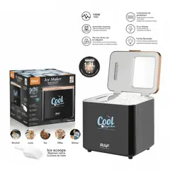 RAFF - Máquina Fabricadora de Hielo RAF 1.2 Litros R0311B Color Negro