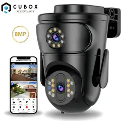 OEM - CAMARA WIFI 360° IP 66 CON DOBLE LENTE Y DOBLE BOCINA