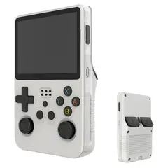 GENERICO - Consola Portatil Retro Game R36S 128 GB Blanco
