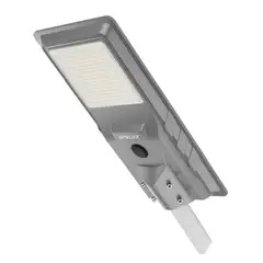 OPALUX - Luminaria solar LED pastoral con sensor radar y fotocelda 500W tricolor Opalux