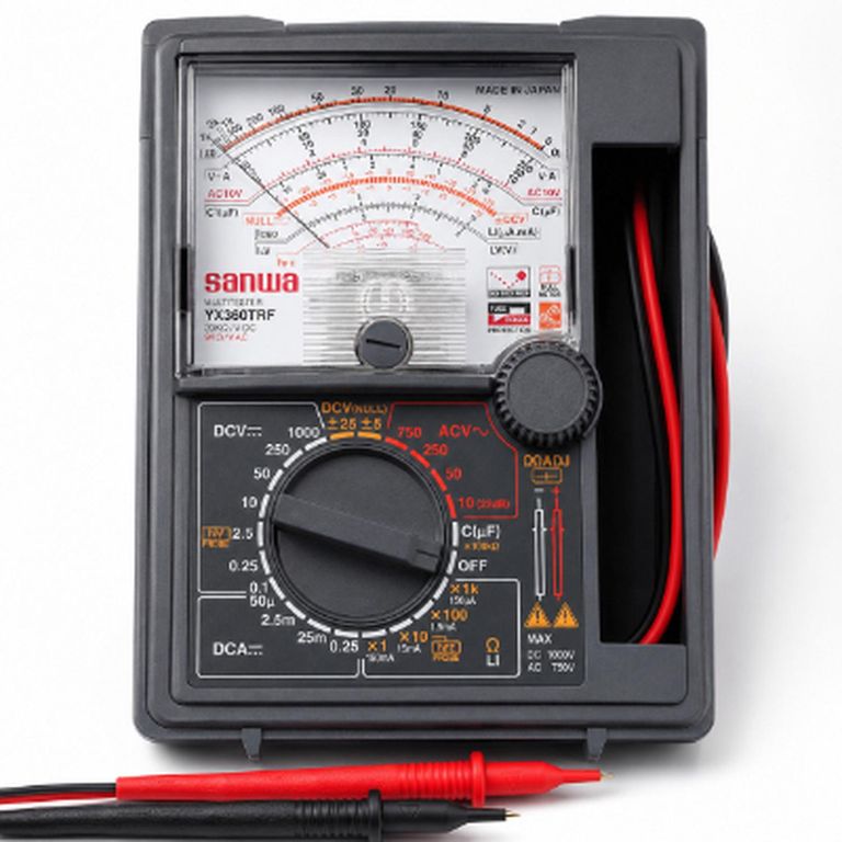 YX360TRF Multimetro Analogico Sanwa 1000V Dc -750V Ac