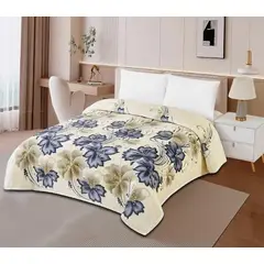 GOLDSUN - MANTA LUJOSA TERCIOPELO PUSH TALLA QUEEN
