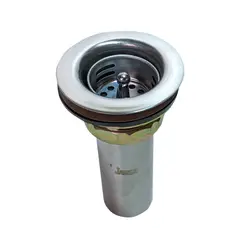 JAMECO - Desagüe Canastilla de Metal de 2 1/2" con Cola de Metal
