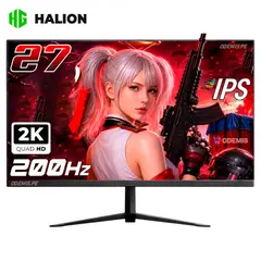 HALION - MONITOR GAMER HALION 27″ HG2728QF 2K QHD PLANO IPS 200HZ 1MS