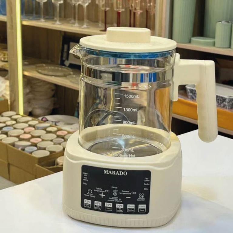 Hervidor eléctrico regulador de temperatura, pantalla táctil