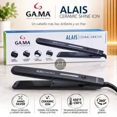 Gama - PLANCHA DE CABELLO GA.MA ALAIS CERAMIC SHINE ION