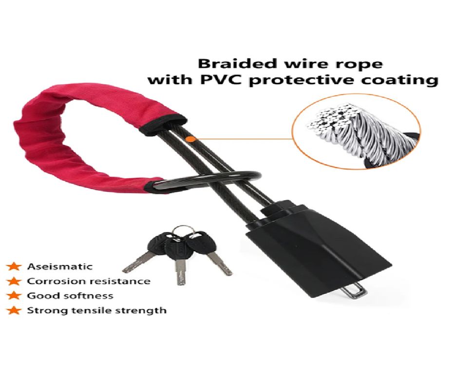 Traba Volante Antirrobo Tipo Cinturón de Seguridad Universal