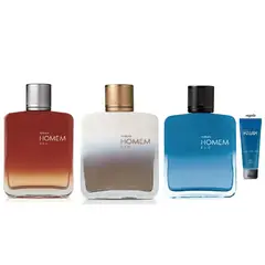 Natura - Homem nos + homem Neo + homem elo 100ml + regalito