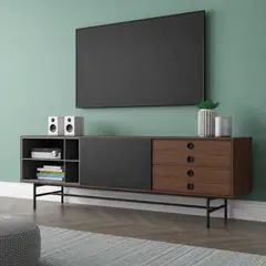 GENERICO - MUEBLE TV APARADOR CON PATAS METALICAS