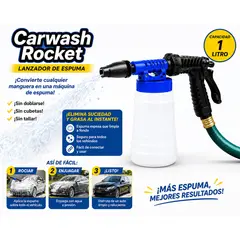 GENERICO - Pistola Lanzador De Espuma - Limpieza de Camioneta y Carro