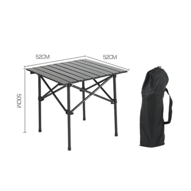 Mesa Plegable Camping Playa 53x50x50 cm