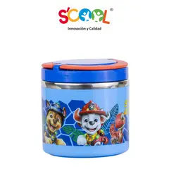 SCOOL - TAPER TERMICO DE COMIDA  600ml - Paw Patrol -Dino