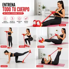 GENERICO - Ligas De Resistencia Tracción Con Pedal Para Entrenamiento