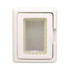 OPALUX - Placa Hidrobox de Pared para Exterior KFWP01.WH OPALUX