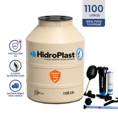 HIDROPLAST - Tanque Hidroplast Arena 1100L + Accesorios