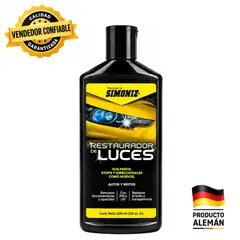SIMONIZ - Simoniz Restaurador de Luces para Faros, Stops y Direccionales de 220 ml