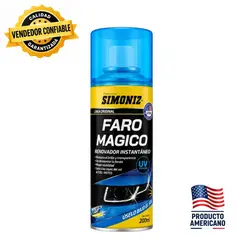 SIMONIZ - Simoniz Faro Mágico. Aerosol Renovador Instantáneo de Faros de 200ml