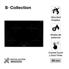 Sole - Encimera Inducción Pure Ceran S-Collection 77cm solco051