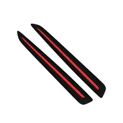 OEM - Protector De Parachoque Universal Adhesivo Negro