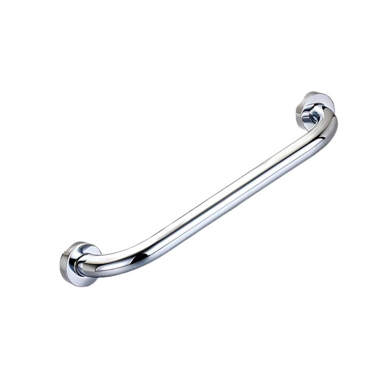 Barra de Seguridad para Baño Reforzada en Acero Inoxidable Satinado 40 cm