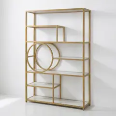 GENERICO - Estante Industrial Leandro Blanco Coricha Home